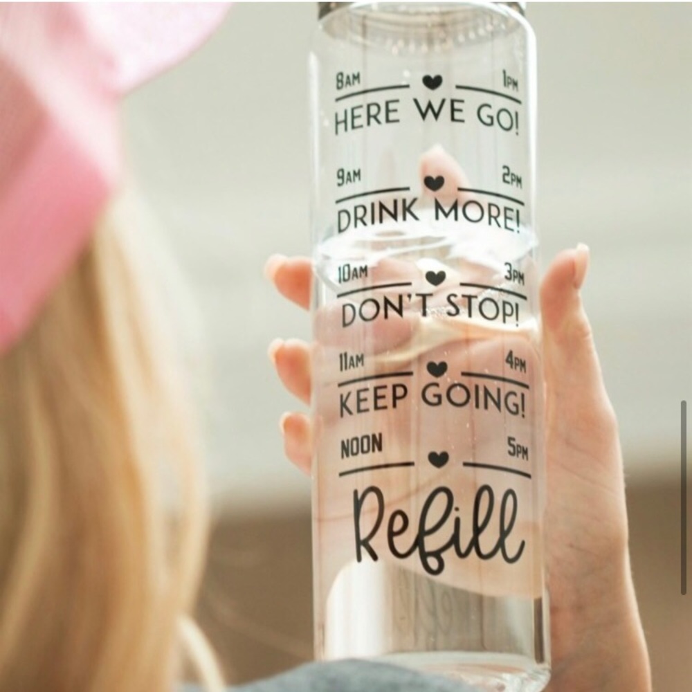 Goal setting tracking water bottle - Picture 7 of 8